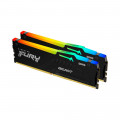 RAM Desktop KINGSTON FURY Beast RGB 32GB (2x16GB) DDR5 6000Mhz (KF560C30BBAK2-32) (KIT)