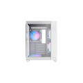Vỏ Case Ocypus Iota C70 ARGB White ( ATX – Kèm 6 Fan ARGB )