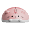 Chuột không dây Akko Cat Theme Mouse- Pink ANGIE