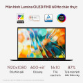 Laptop Asus Zenbook 14 UM3406GA-QD075WS (AI 7 445 | 16GB | 512GB SSD | 14 inch OLED | Win 11 | Office | Black)