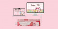 Bàn phím AKKO 3108RF V3 POCO PIGGY (Hotswap/USB Type-C/Wireless/No Led)