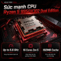 Bộ PC ASUS ROG 20th Anniversary (Ryzen 9 9950X3D2 | RAM 128GB | SSD 4TB| RTX 5090 32GB)