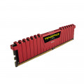 RAM Desktop Corsair Vengeance LPX Red 8GB (1x8GB) DDR4 2666MHz (CMK16GX4M2A2666C16R)