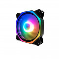 Quạt tản nhiệt Case Coolmoon V8 Plus LED RGB