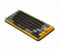 Bàn phím không dây Logitech POP Keys Wireless (Yellow/Black) 