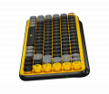 Bàn phím không dây Logitech POP Keys Wireless (Yellow/Black) 