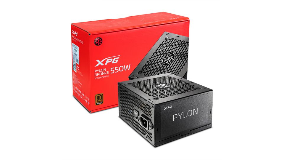 Nguồn máy tính ADATA XPG PYLON 550W BRONZE (550W | 80 Plus Bronze | Fully Modular)(CP-9020138-NA)