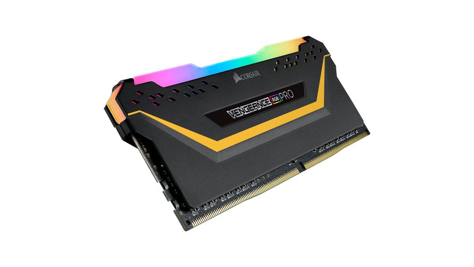 RAM Desktop Corsair Vengeance Pro RGB Black 16GB (2x8GB) DDR4 3200MHz (CMW16GX4M2E3200C16)