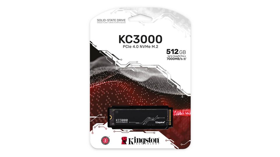 Ổ cứng SSD Kingston KC3000 512GB (M.2 NVMe Gen 4 x 4 | Đọc 7000Mb - Ghi 3900Mb/s)