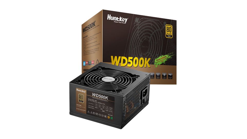 Nguồn máy tính Huntkey WD500K (500W | 80PLUS GOLD)
