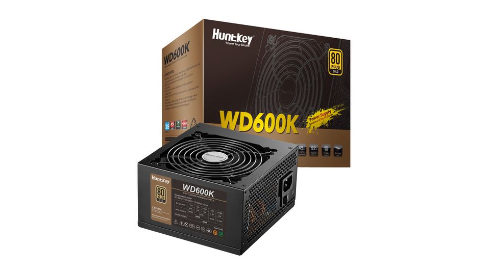 Nguồn máy tính Huntkey WD600K (600W | 80PLUS GOLD)