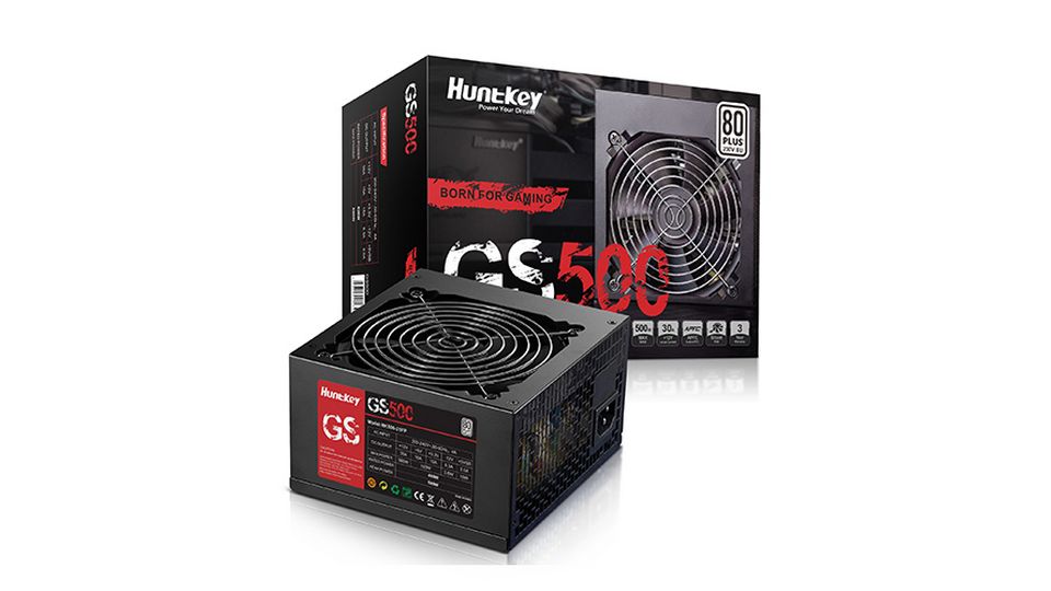Nguồn máy tính Huntkey GS500 (500W | 80Plus)