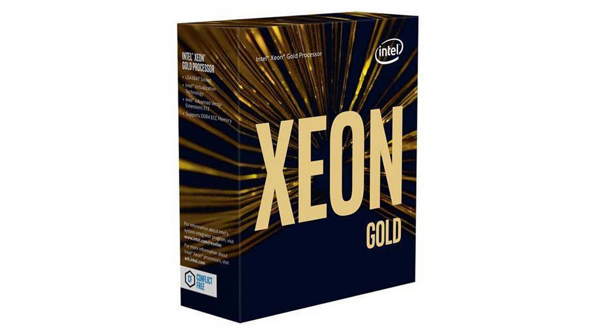 CPU Intel Xeon Gold 6130 (Up to 3.7GHz / 22MB / 16 Cores, 32 Threads / LGA3647)