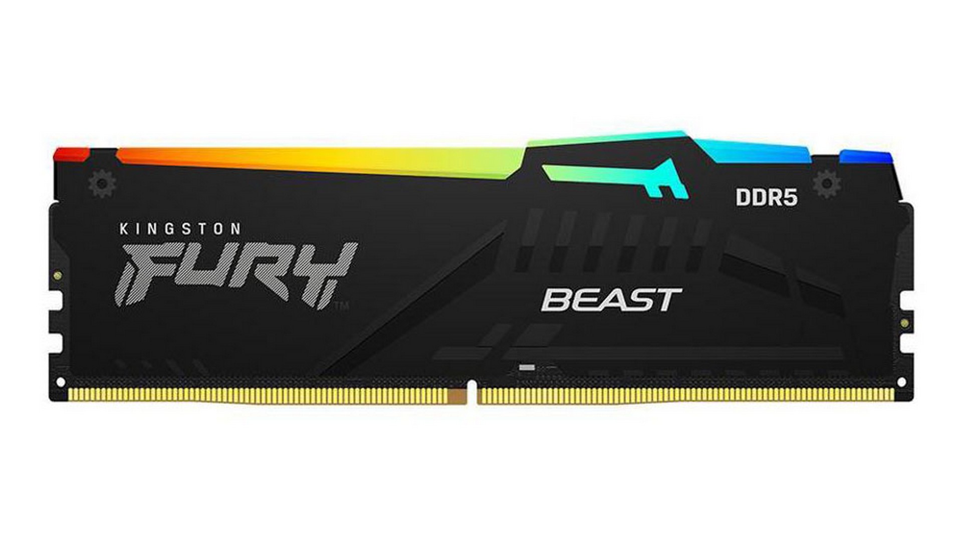RAM Desktop Kingston Fury Beast RGB 16GB (1x16GB | 5200MHz | CL36 | DDR5)