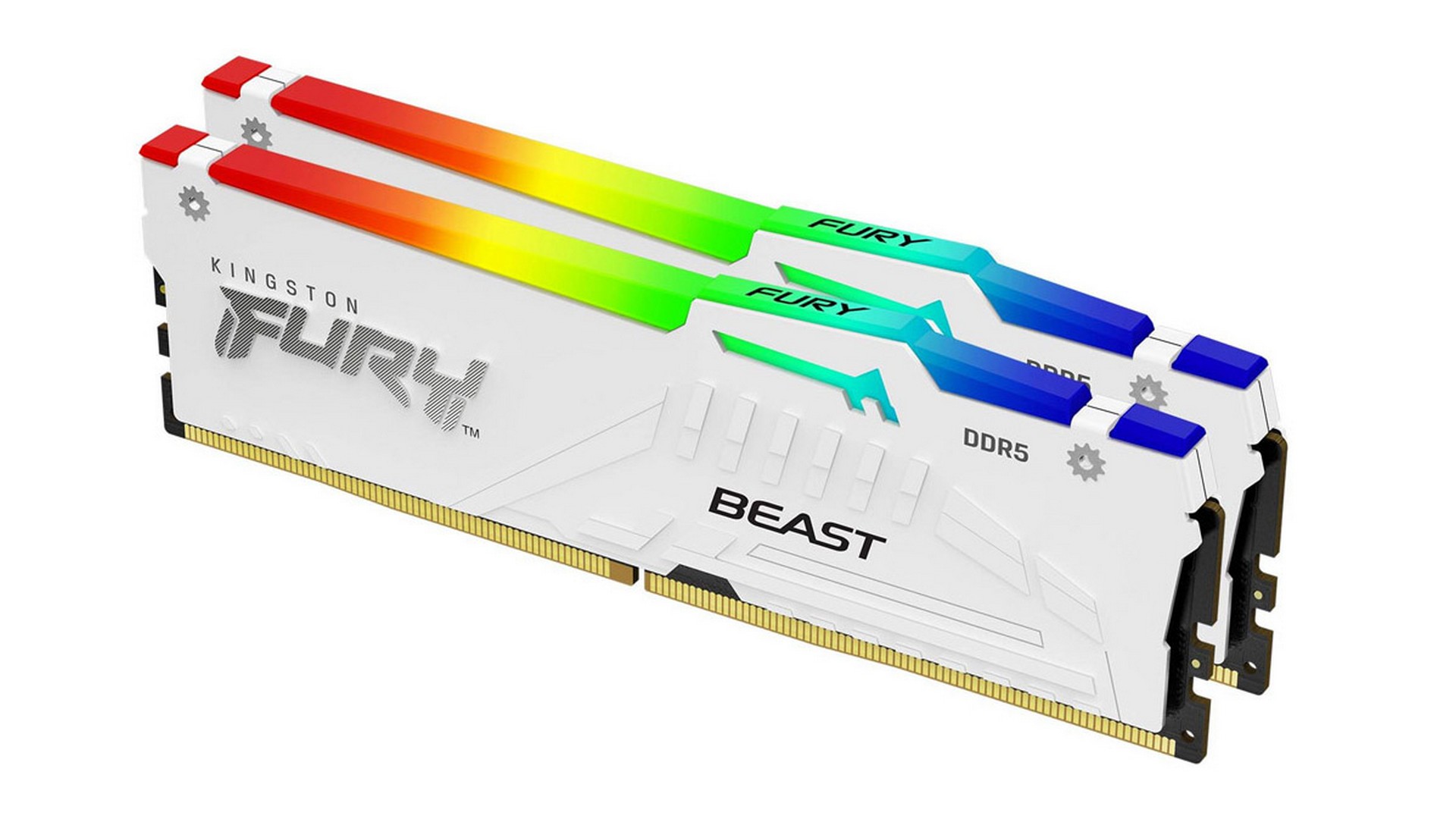 RAM Kingston Fury Beast White RGB 32GB (2x16GB | 5200MHz | CL40 | DDR5)