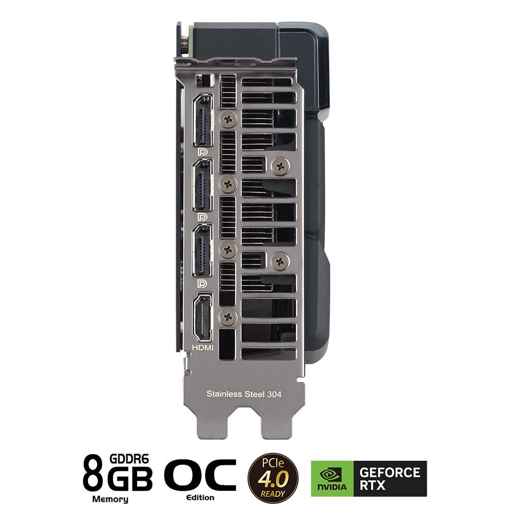 Card màn hình Asus Dual GeForce RTX 4060Ti OC (DUAL-RTX4060Ti-O8G)
