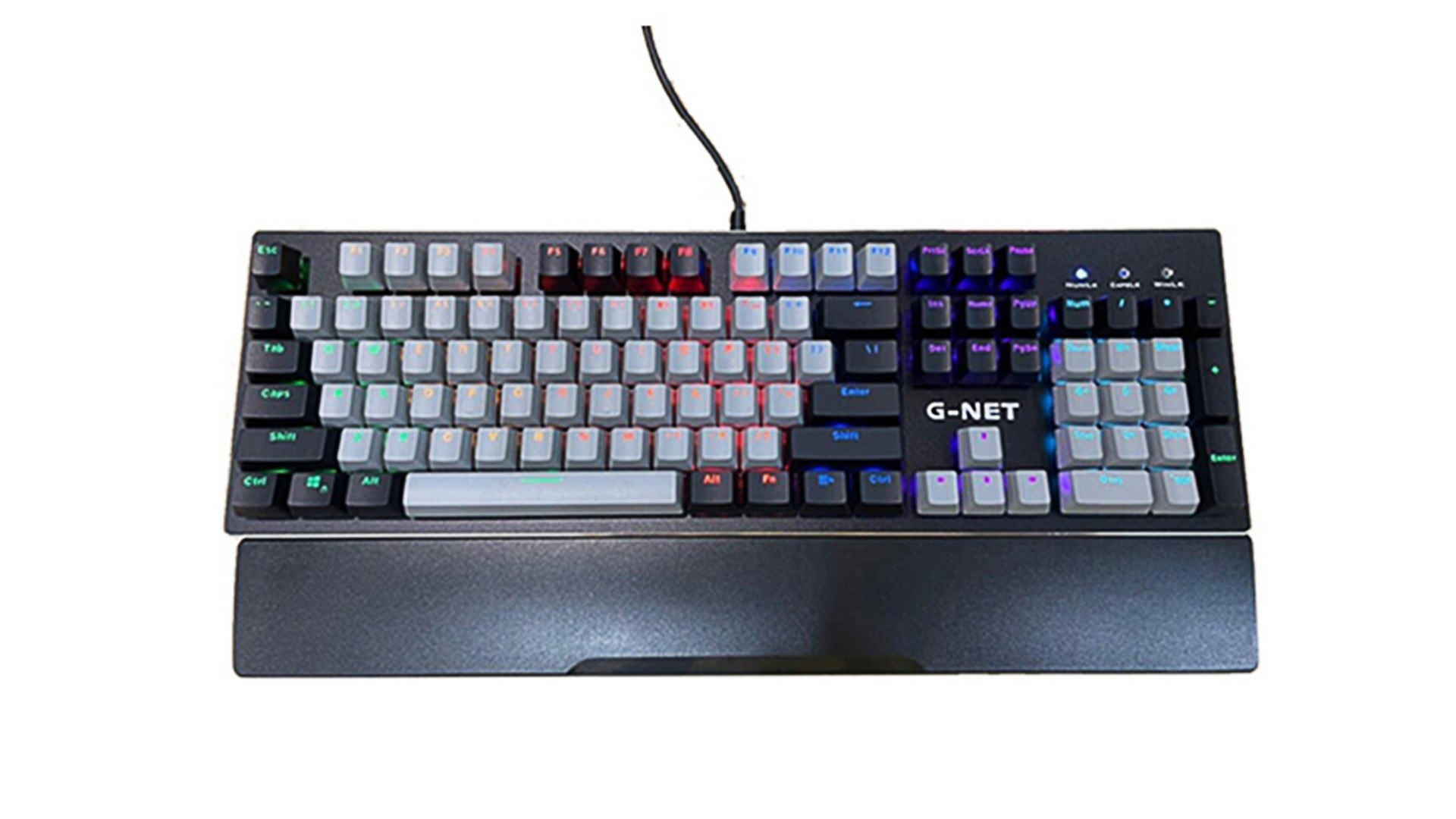 Bàn phím giả cơ G-Net GK315S RGB (Đen)