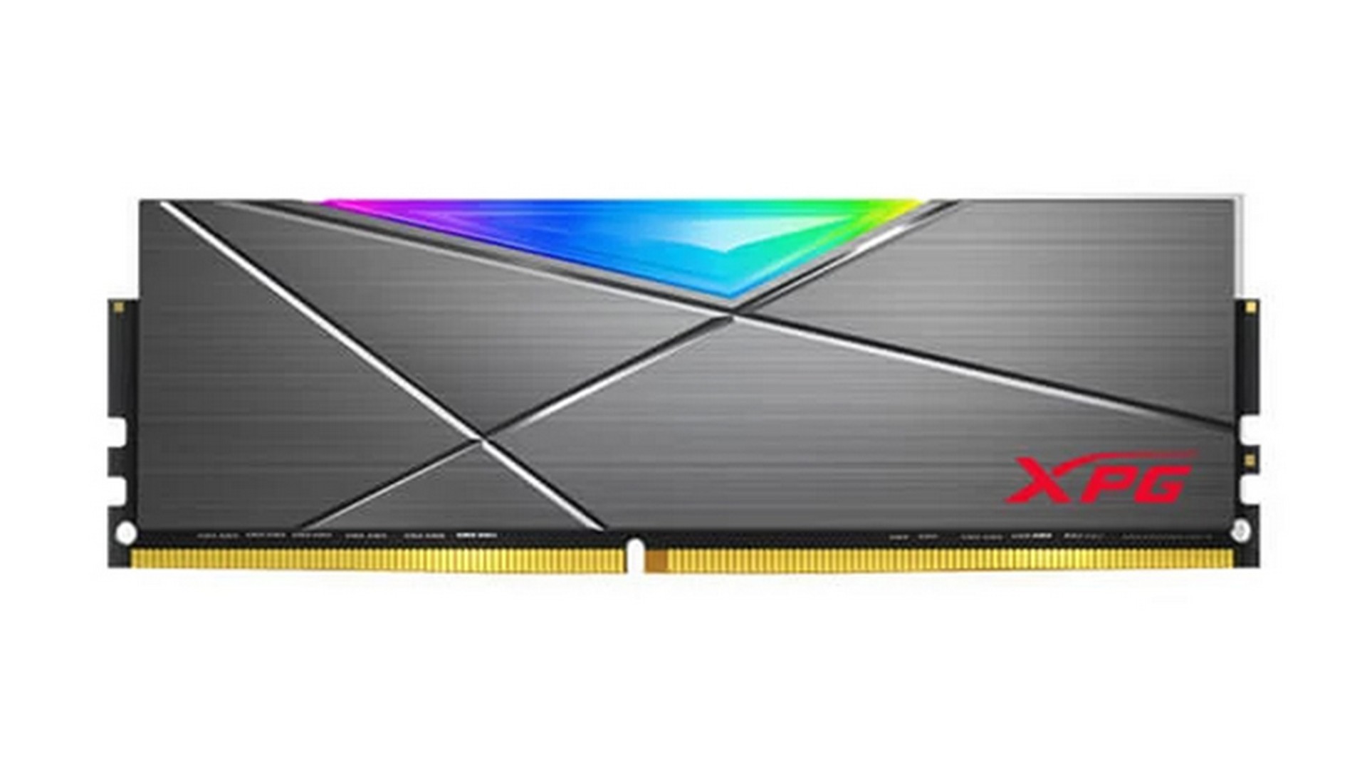 RAM Desktop Adata XPG Spectrix D50 RGB Gray 16GB (1x16GB) DDR4 3200MHz (AX4U320016G16A-ST50)