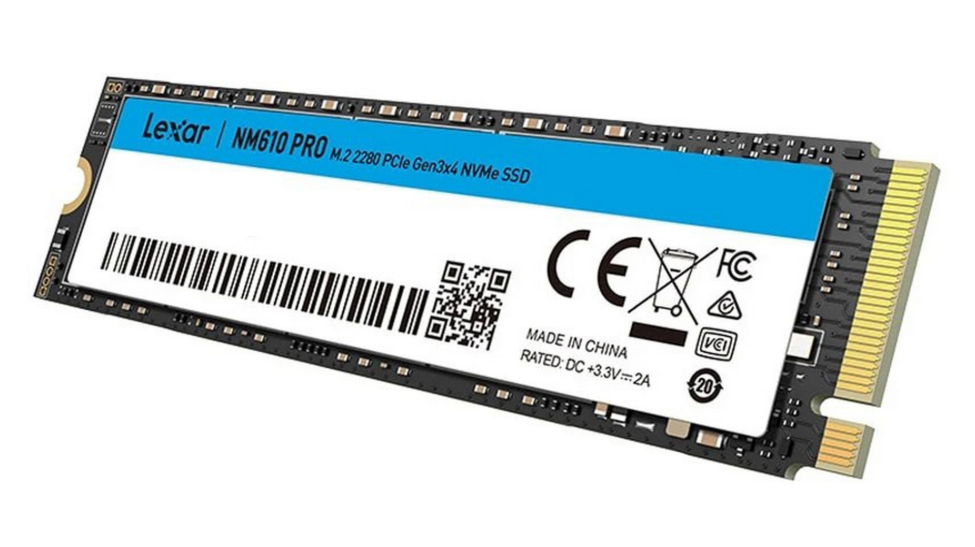 Ổ cứng SSD LEXAR NM610 500GB M.2 (3300MB/s | 1700MB/s)