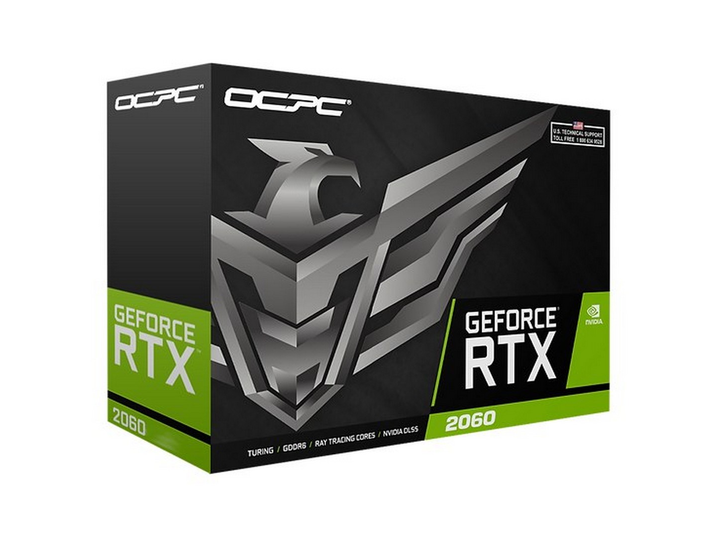 Card màn hình OCPC Geforce RTX 2060 12GB 192bit DDR6