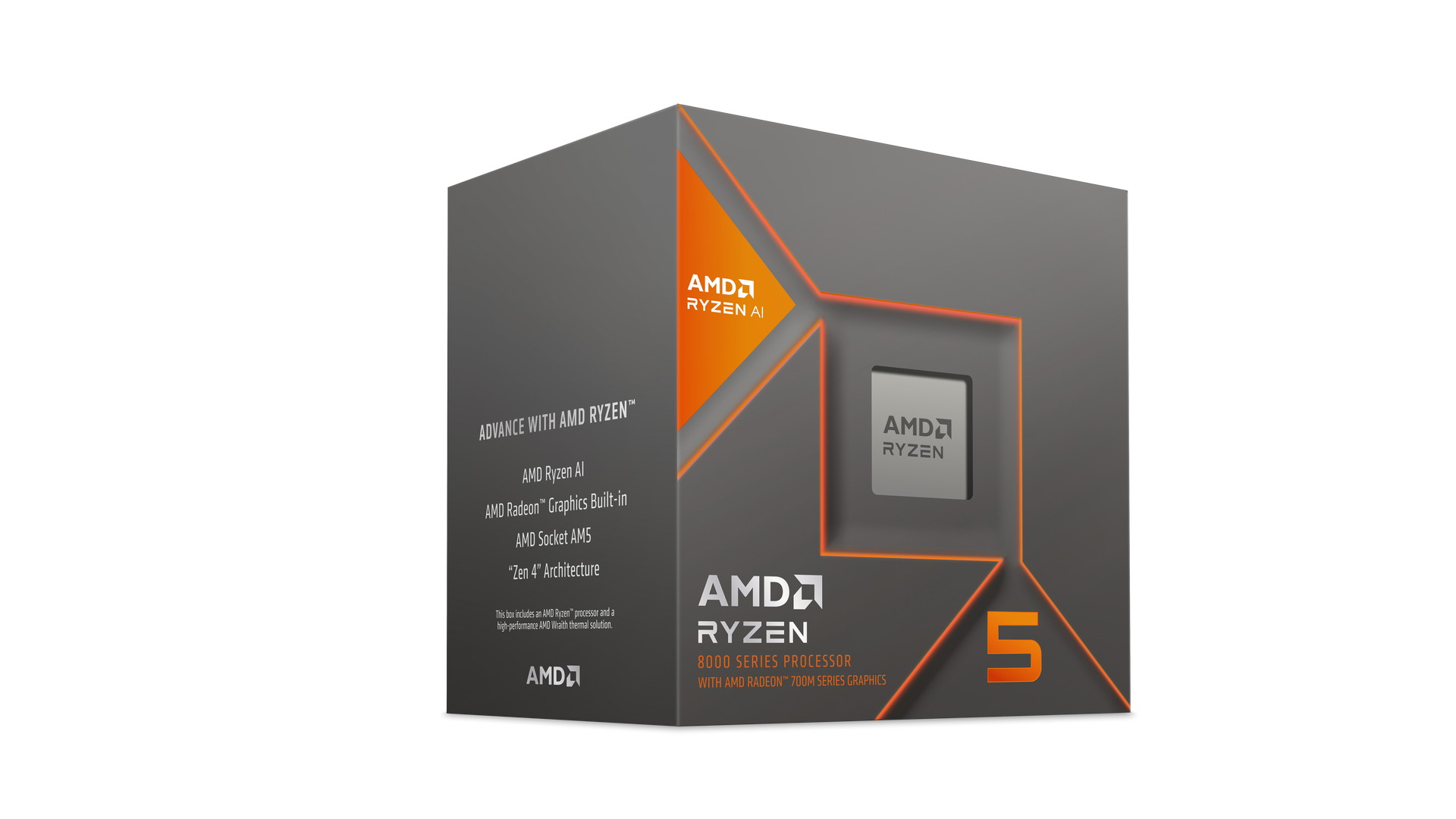 CPU AMD Ryzen 5 8600G (6 Nhân / 12 Luồng | 4.3GHz Boost 5.0GHz | 22MB Cache | TDP 65W | Socket AM5)