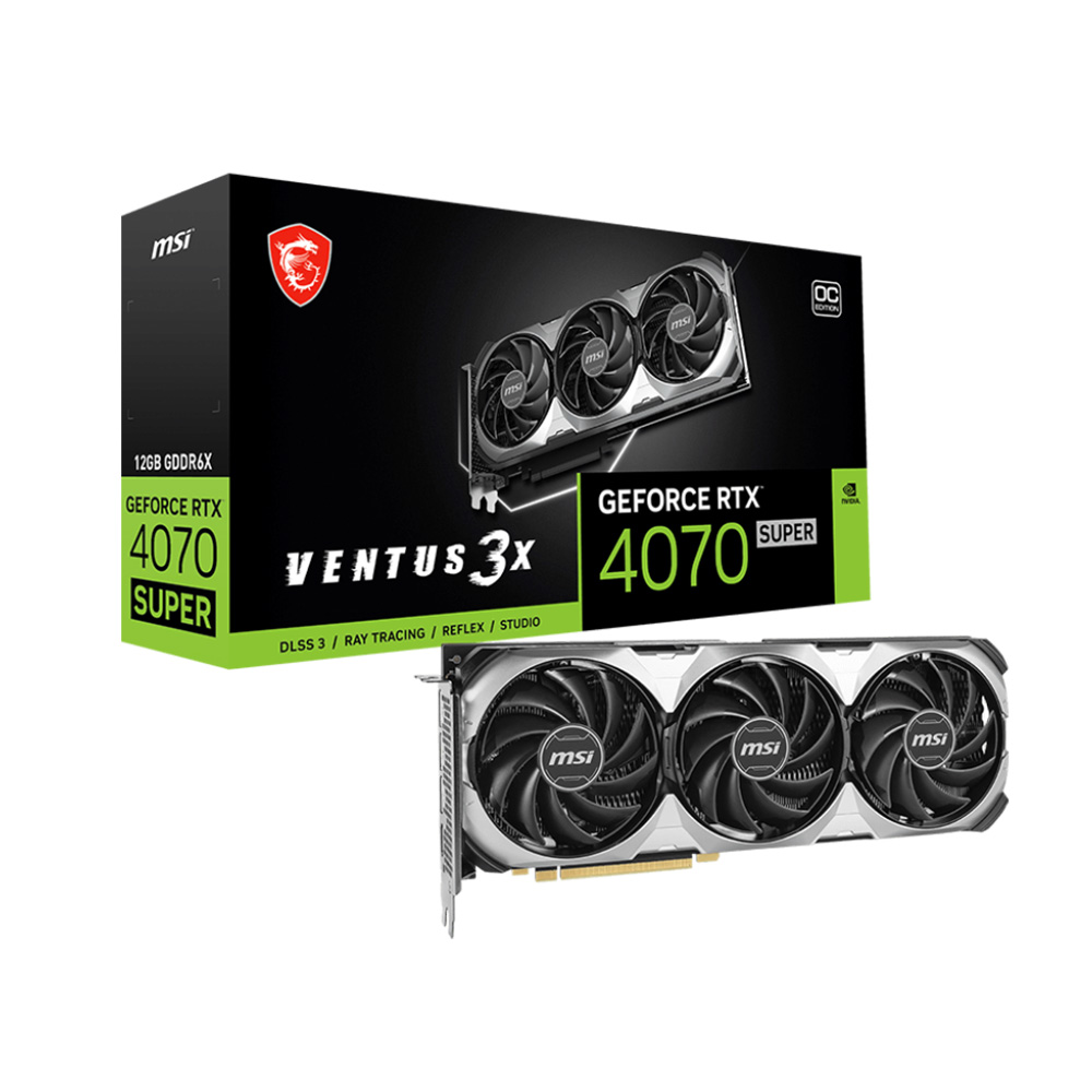 VGA MSI GeForce RTX 4070 12GB VENTUS 3X OC