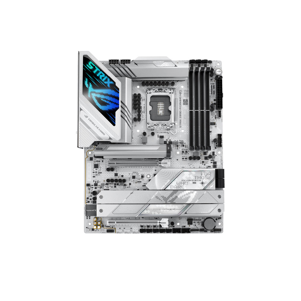 Mainboard Asus ROG STRIX Z890-A GAMING WIFI DDR5 (Thunderbolt 4+Bluetooth) (Intel LGA 1851, ATX, 4 khe RAM DDR5)