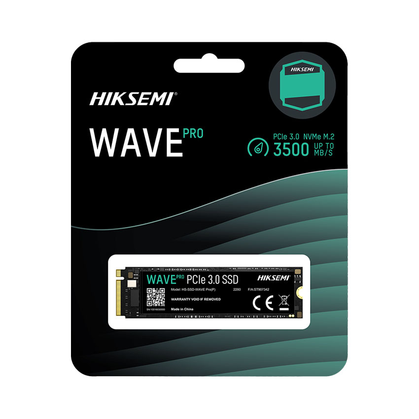 Ổ Cứng SSD HIKSEMI 256GB (HS-SSD-WAVE-PRO  / 3230MB/s | 1240MB/s) Gen3x4 M2.2280