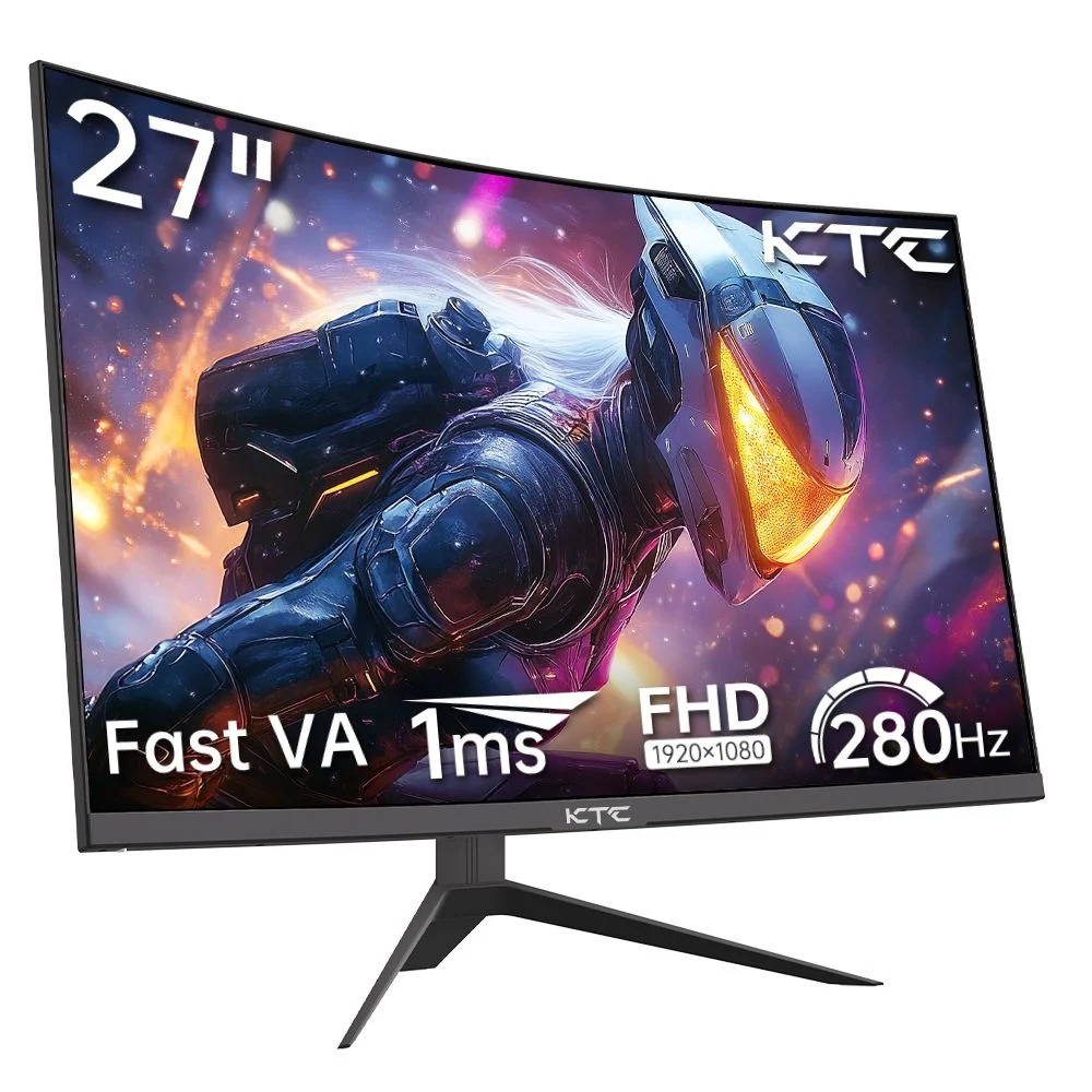 Màn hình Gaming KTC H27S12Y (27 inch INCH/ FHD/ HVA/ 280HZ/ 1MS/ Cong)