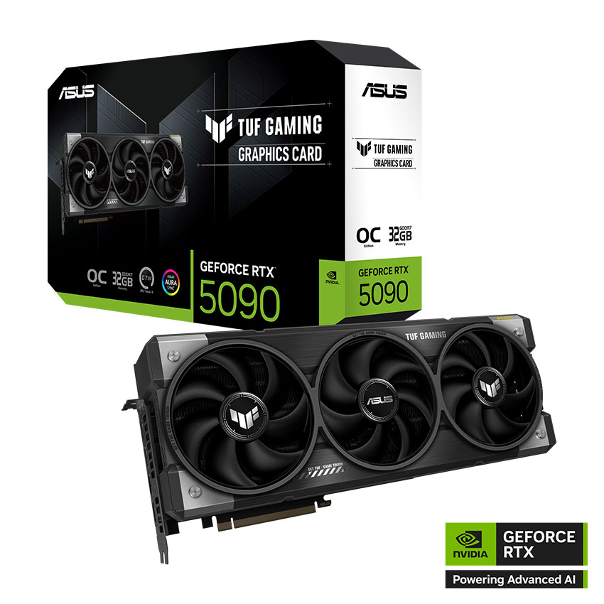 Card màn hình Asus TUF GAMING RTX 5090 32G GDDR7 OC