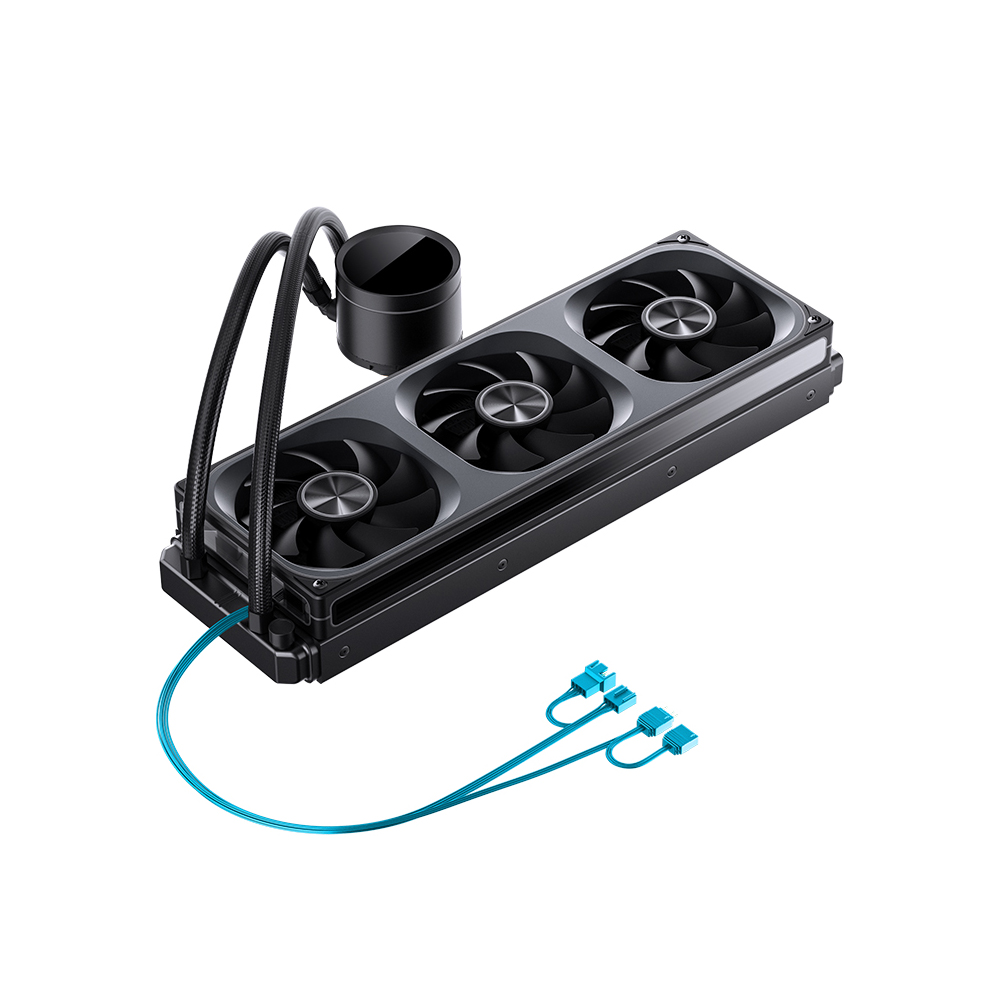 Tản nhiệt nước AIO Jonsbo TH-360 Black (ARGB, Hiển Thị Nhiệt Độ)