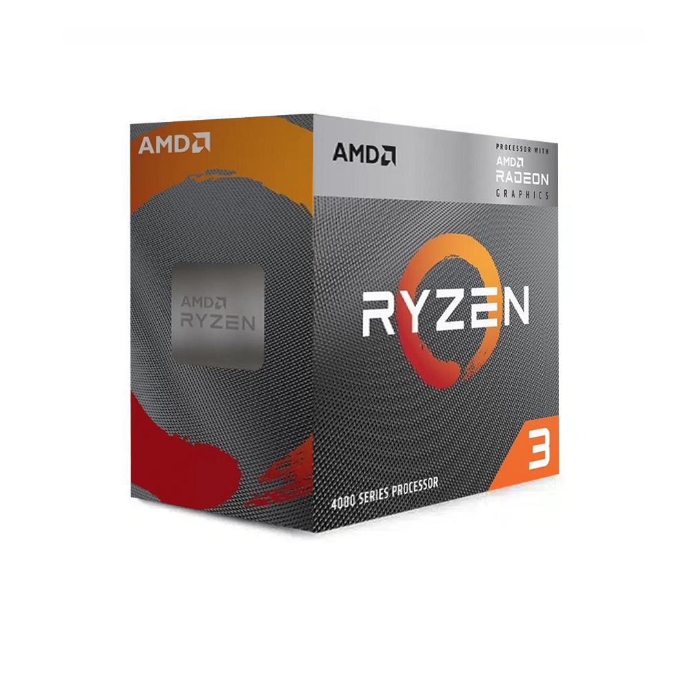 CPU AMD Ryzen 3 4300G (4 Nhân / 8 Luồng | 3,8GHz Boost 4,0GHz | 6MB Cache| PCIe 3.0)