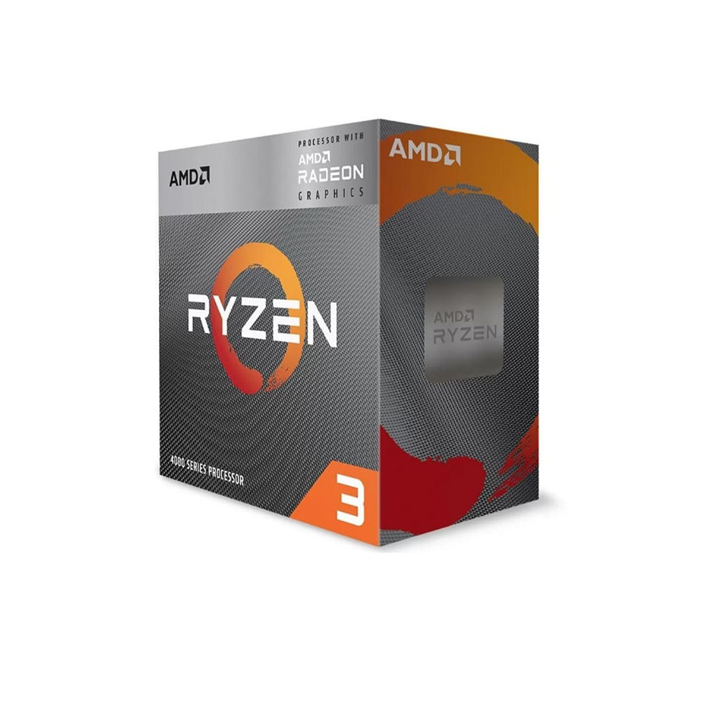 CPU AMD Ryzen 3 4300G (4 Nhân / 8 Luồng | 3,8GHz Boost 4,0GHz | 6MB Cache| PCIe 3.0)
