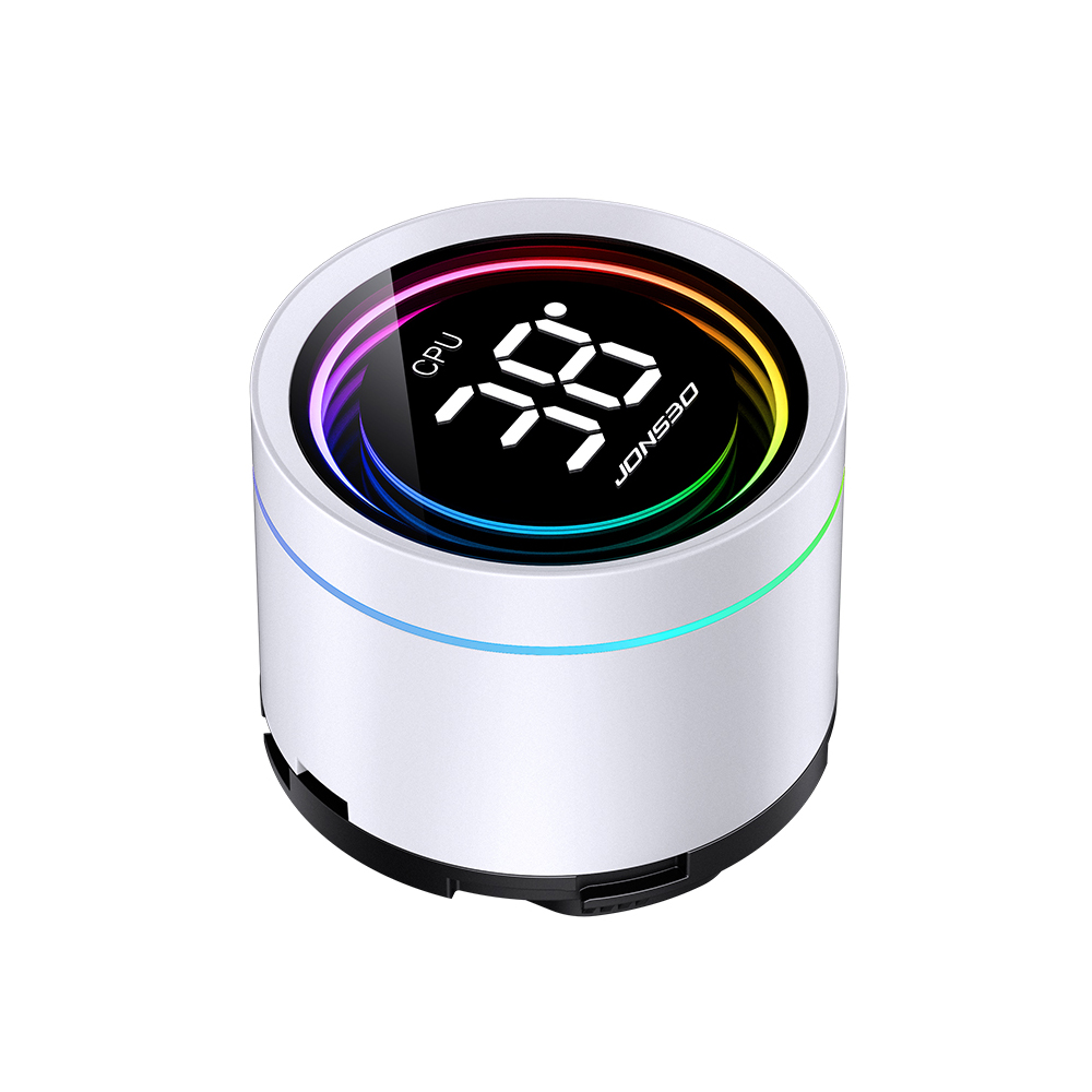 Tản nhiệt nước AIO Jonsbo TH-360 White (ARGB, Hiển Thị Nhiệt Độ)