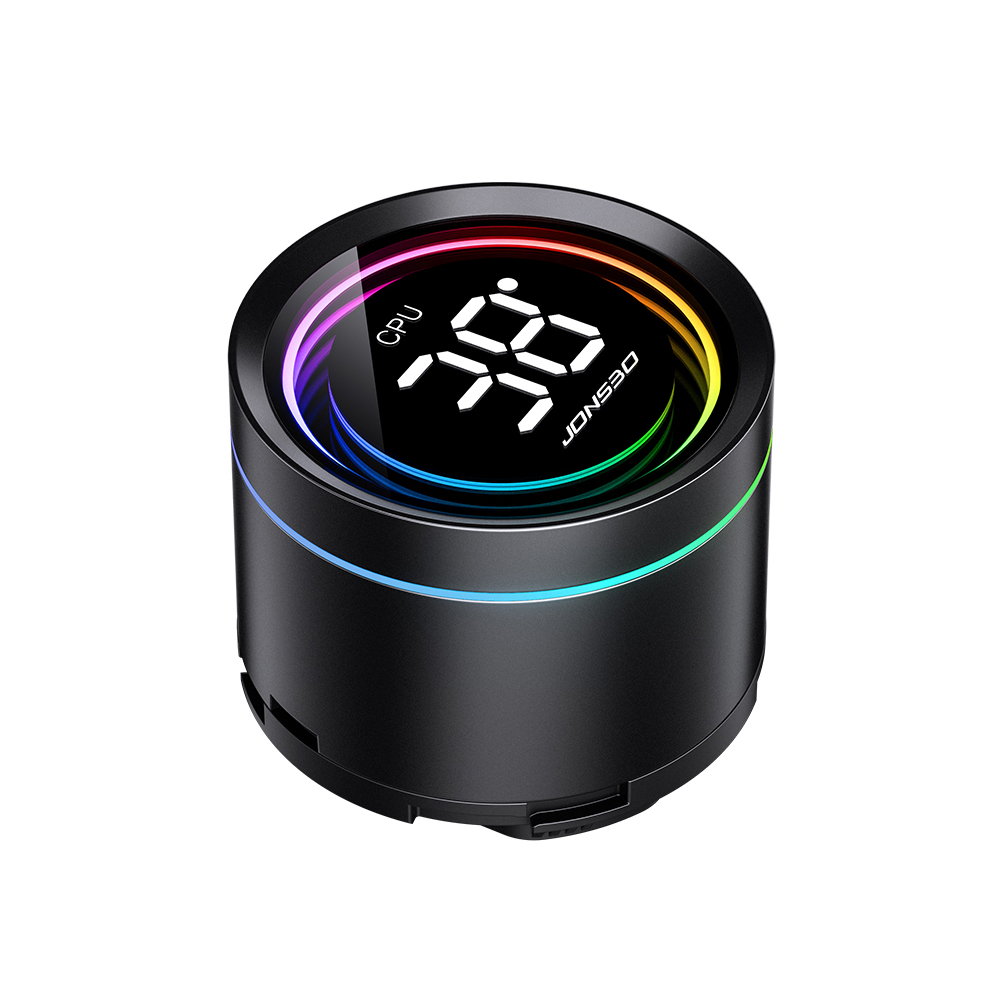 Tản nhiệt nước AIO Jonsbo TH-240 Black (ARGB, Hiển Thị Nhiệt Độ)