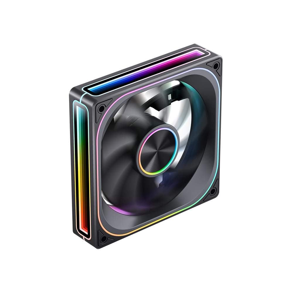 Fan Case JONSBO ZA-120B BLACK LED ARGB infinity