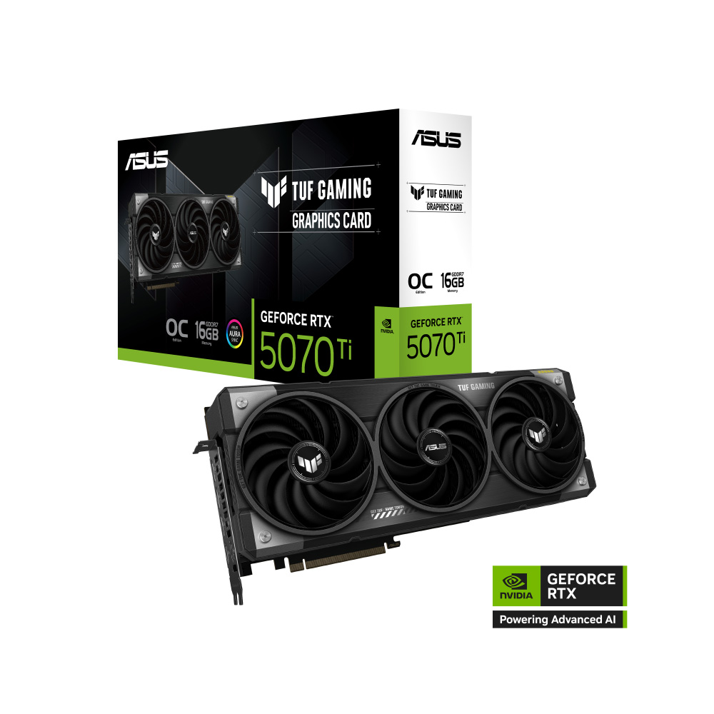 Card màn hình Asus TUF RTX 5070 Ti 16GB GDDR7 OC