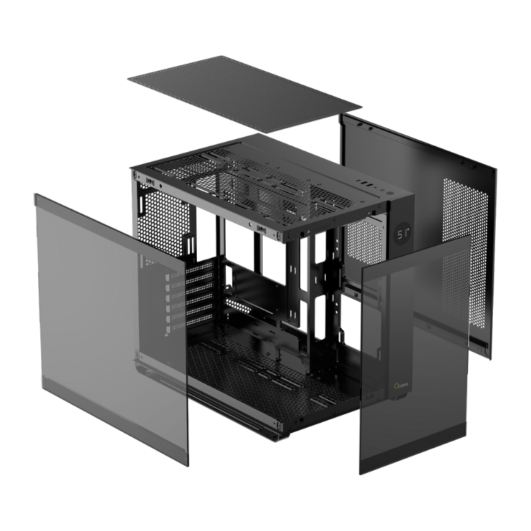 Vỏ Case Máy Tính Ocypus Iota C70 BK ARGB