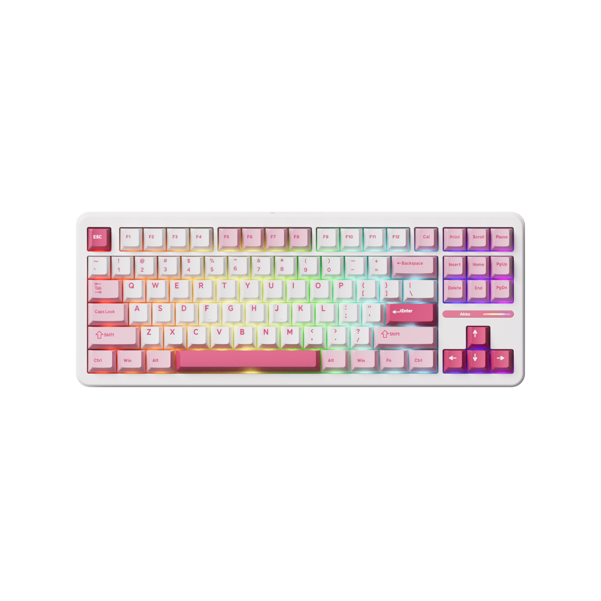 Bàn phím cơ AKKO TAC87 Prunus Lannesiana Stellar Rose Switch