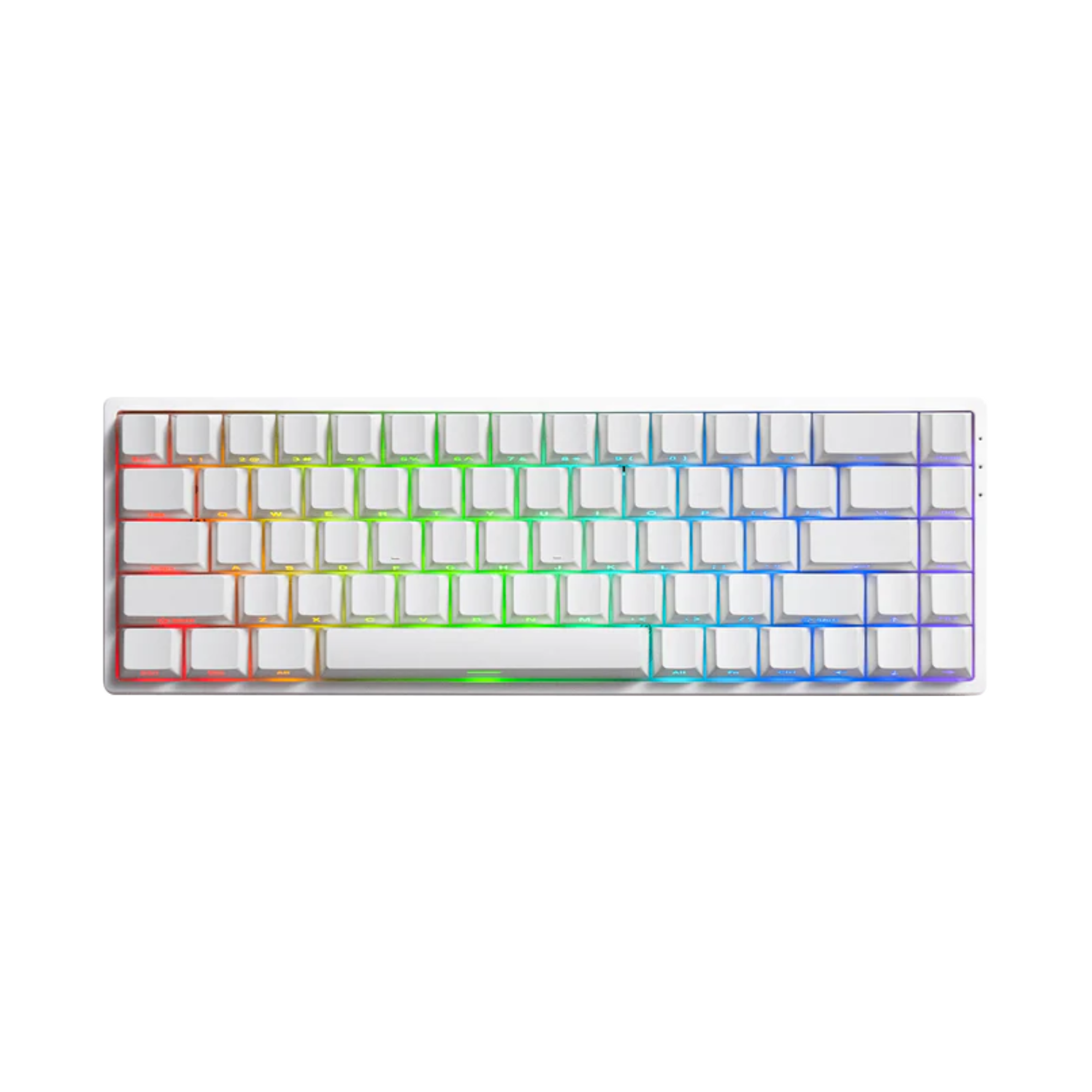 Bàn phím cơ MonsGeek FUN68 HE White Glare Magnetic switch