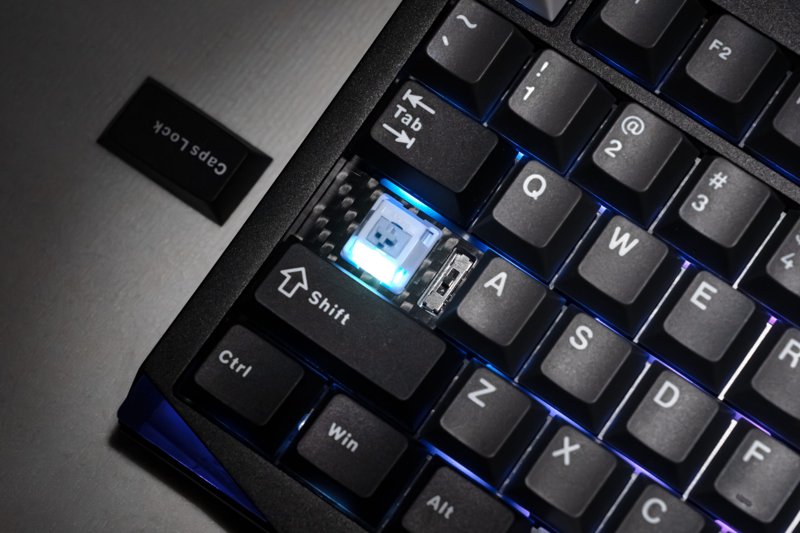 Bàn phím cơ AKKO Gem 02 VIA Black on Silver