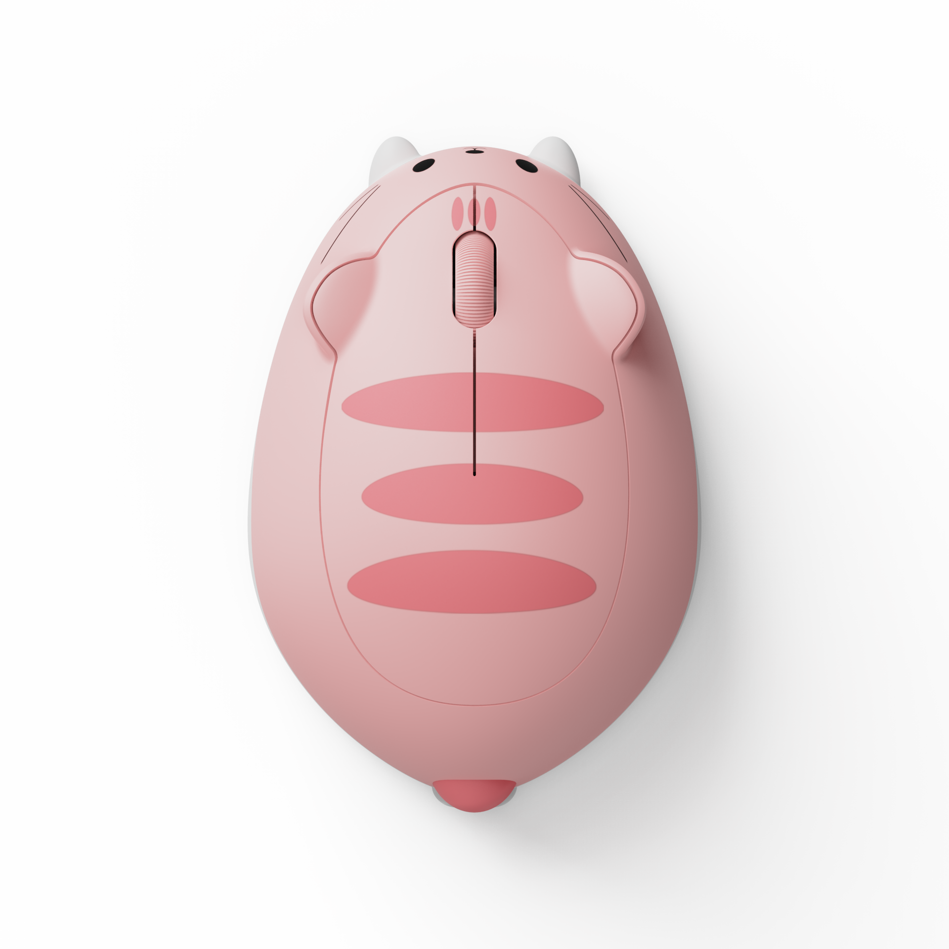Chuột không dây Akko Cat Theme Mouse- Pink ANGIE