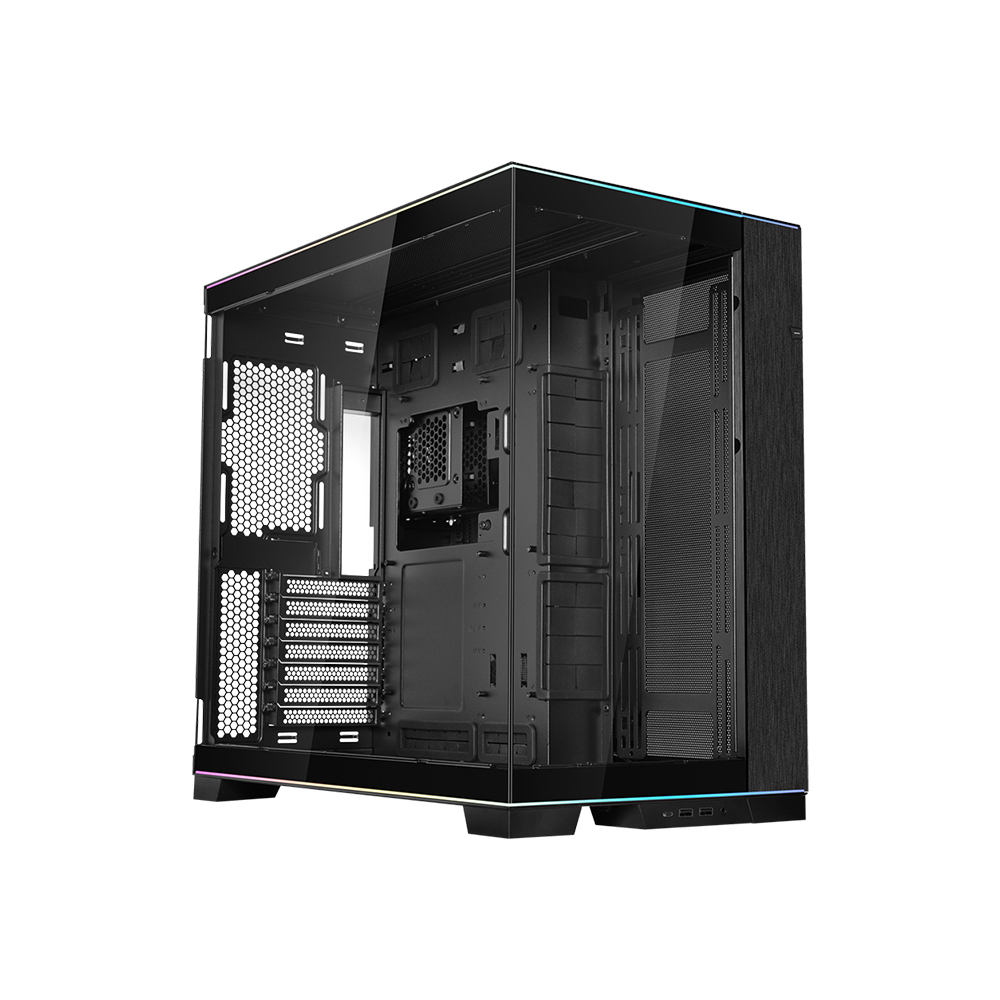 Vỏ case Lian Li O11 Dynamic EVO RGB Black - O11DERGBX (EATX/Full Tower/Màu Đen)