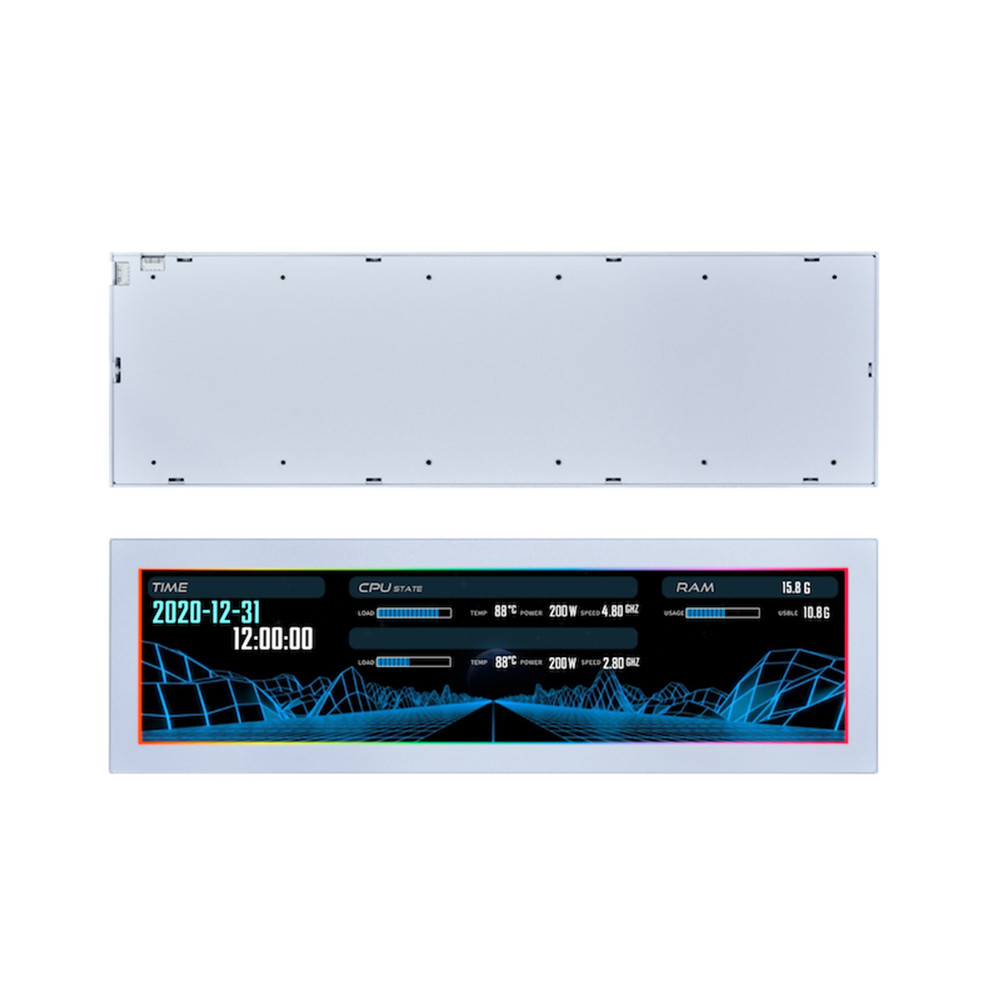 Màn hình đa năng Lian Li 8.8 UNIVERSAL SCREEN White