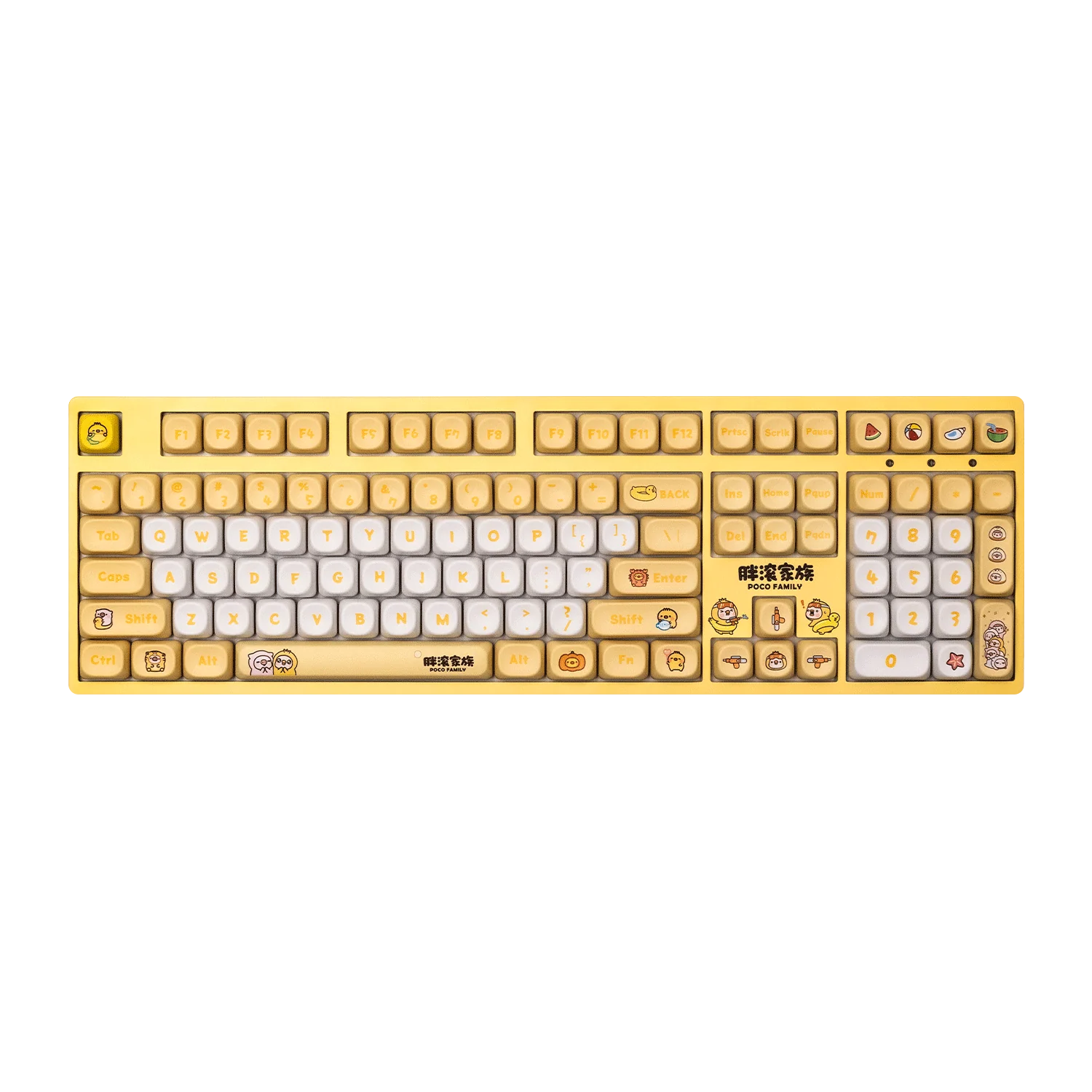 Bàn phím cơ AKKO 3108RF V3 POCO DUCK (Hotswap/USB Type-C/Wireless/No Led)