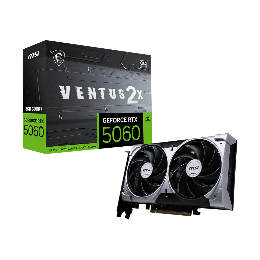 VGA MSI Geforce RTX 5060 8G VENTUS 2X OC V1