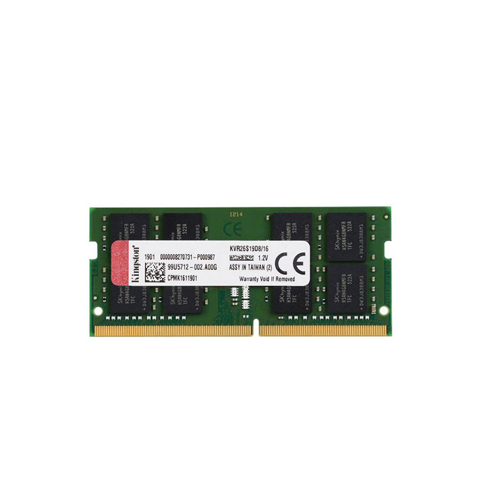 RAM Laptop Kingston 16GB (1x16GB) DDR4 2666MHz (KVR26S19D8/16)