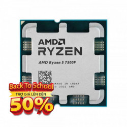 CPU AMD Ryzen 5 7500F tray (6 Nhân / 12 Luồng | 5.0 GHz | 38MB Cache)