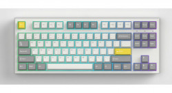 Bàn phím cơ FL-Esports GP87CP Gasket Mount White & Grey - Gateron Pro White switch