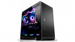 Vỏ Case JONSBO U4 Plus Black (Mid Tower | Kính | Đen)